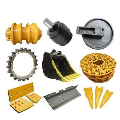 Bagger-Unterrollenbaugruppe mit geschmiedeter Stahlkonstruktion für schwere Lasten