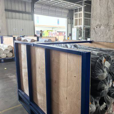 Wholesale Warehouse Stacking Movable Metal Welded Quakeproof Fabric Roll Carpet Stands Racks