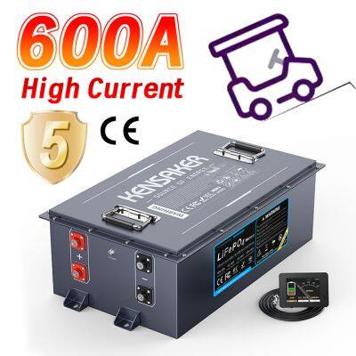 OEM Factory Lifepo4 Golf Cart Lithium Battery 36V 48V 51.2v 60v 72V 100ah 150ah 200ah 300ah Lifepo4 Battery Pack for Golf Cart