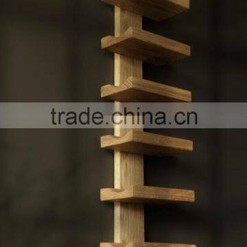 Wooden Wine Rack, Wine Bottle Display Shelf, Wholesale Wall Wine Rack photo-2
