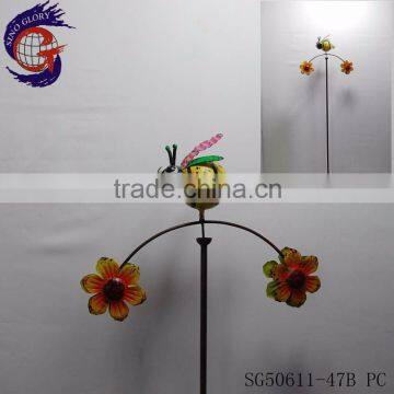 Metal garden balance ornaments for garden decorations