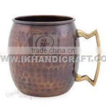 solid copper mule mug