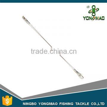 Crane swivel with nice snap and wire leader fishing tackle