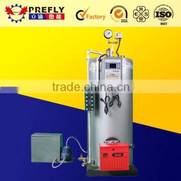 100kg/h-500kg/h Vertical Gas Boiler / Nature Gas Steam Boiler & Fire Tube Boiler