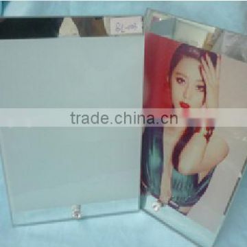 Up and down the straight mirror edge photo frame for sublimation printing