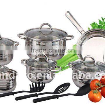 Stainless steel pots sets