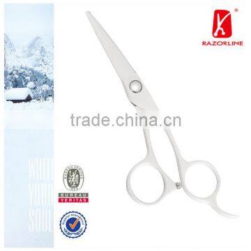 K7 SUS440A Stainless Steel White Teflon coating Hair Scissor