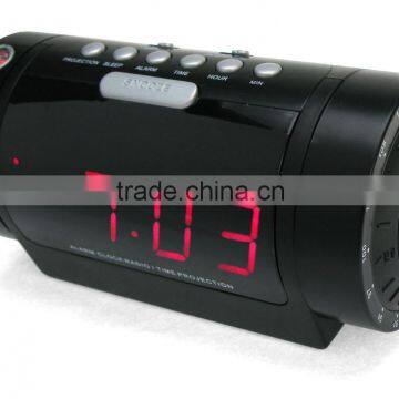 Top Selling Rotary Projector AM FM Analogue Alarm Clock Radio photo-2