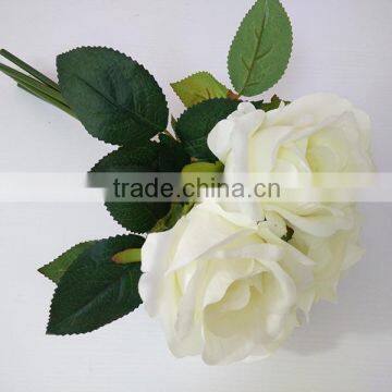 Silk Rose Wedding Bouquet Flower For Bride