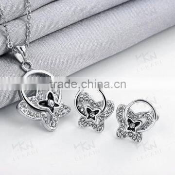 New Style Arrival Custom Jewelry 18K Gold Plating Jewelry Set