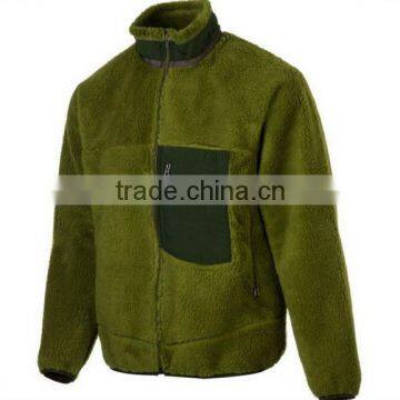 100% polyester wholesale winter men fleece jacket chinese jacket custom