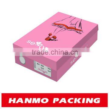 custom made&printed paper shoes box wholesale factory price