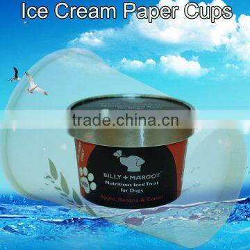 ice cream paper cups with lids