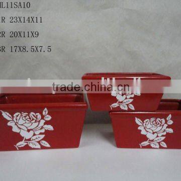 Ceramic flower pot