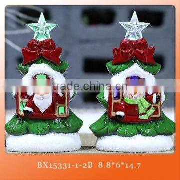 Ceramic Christmas Decoration santa claus face