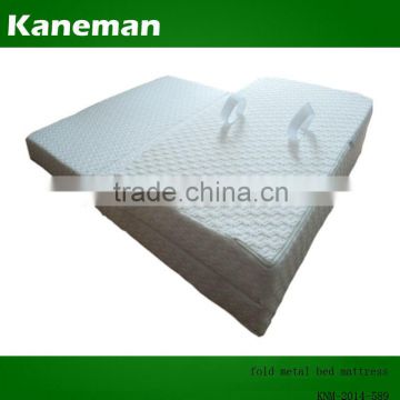 fold metal bed mattress