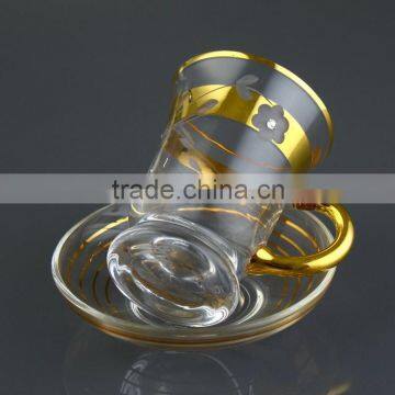 12 Pcs Glass Tea Set