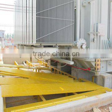 Electric substation fiberglass grating floor and walkway