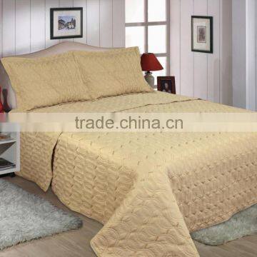 Quilt quilt plain dyed bedding set made in China