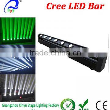 cheap 8 pcs 10W RGBW 8 pixels 4in1 led beam bar moving head stage light