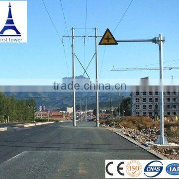 China Electrical Steel Transmission Line Poles photo-3