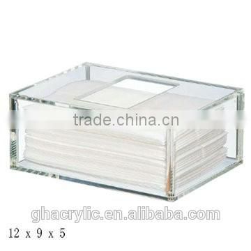 GH-RZ552 Customized rectangular acrylic tissue box cover,rectangular acrylic tissue box cover China manufacturer