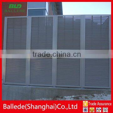 Competitive Price Aluminum Horizontal Blade Louvre Fence photo-3