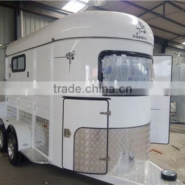 2016 hot sale horse trailer (angle load or straight load)