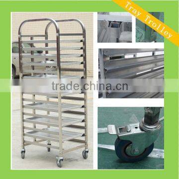 Cake Display Bread Cooling Rack Stainless Steel Trolley