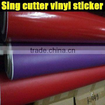 Commercial color cutting vinyl sticker/promotional plotter vinyl