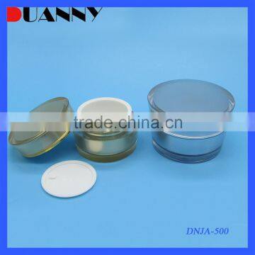 Empty Cone Shape Acrylic Jar with Lid Any Color Customized for Cream and Skin Care