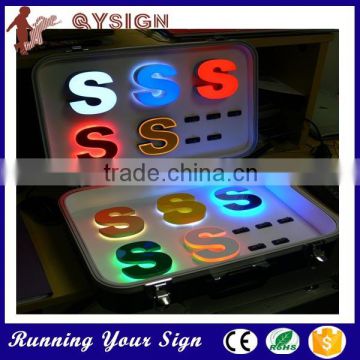 Outdoor Advertising Edge Light Box Waterproof P16 Led Sign Acrylic Panel