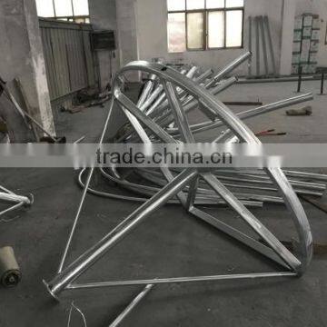 Hot Sale Middle Mast Lighting Pole With Galvanization and Powder Painting for Stadium Application photo-6