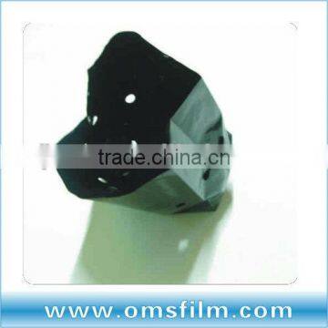 Black growing bags with perforation for seed cultivation