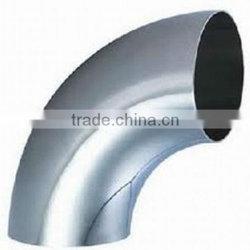 4" SCH 5 stainless steel pipe fitting sanitary 90 degree elbow