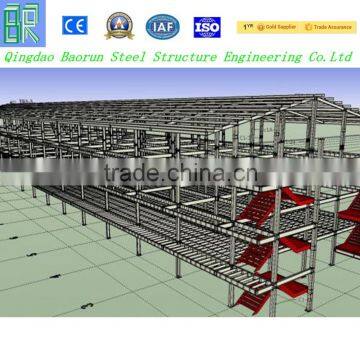 High Rise Large Metal Roofing Prefab Warehouse For Sales