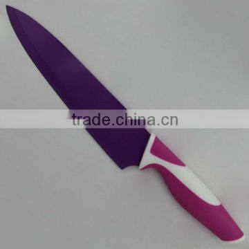 new design chef knife with nonstick coating