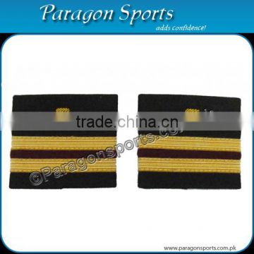 Pilot Epaulettes Aircraft Engineers Epaulettes Gold Maroon Bars