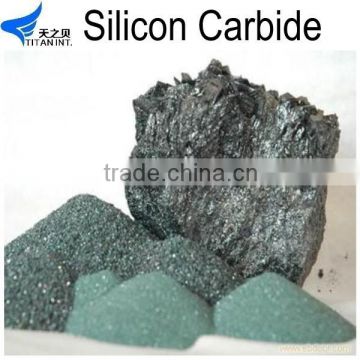 Refractory material black silicon carbide 1-10mm