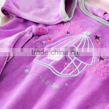 2016 Fashion Girl Baby Romper Clothes With One Piece Outfit Suit photo-4