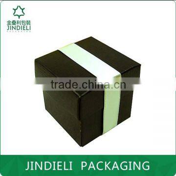 black custom packaging gift storge box