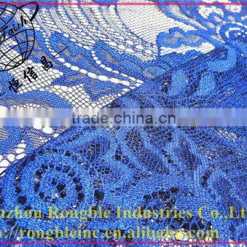 Contemporary hot selling chemical nylon and spandex lace fabric