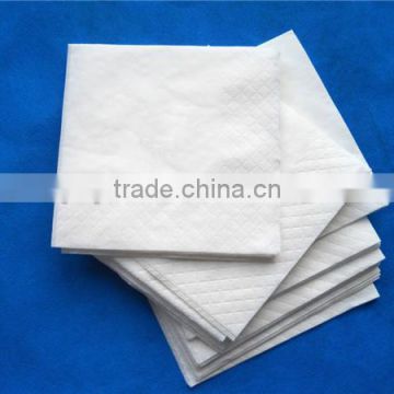 17"*17" 1/4 fold virgin pulp paper dinner napkin serviettes good quality table napkin