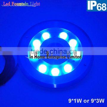 9W IP68 Underwater Light DMX RGB Outdoor Led Fountain Lights photo-5