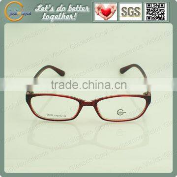 Newest decorative pattern 2015 hot promotional adjustable reading tr90 glasses frames