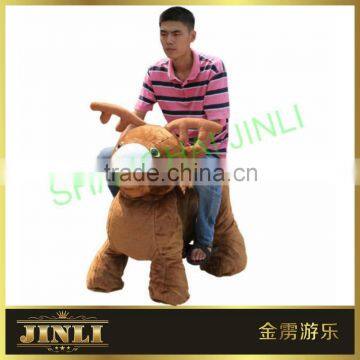 JL-B17 Electric animal car with battery, ride on car, walking reindeer, animal scooter