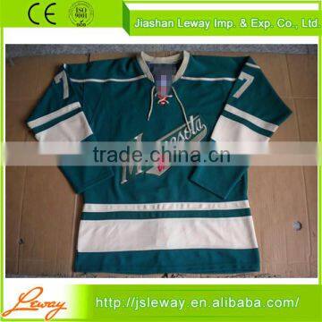 Sports new model stylish custom neon green ice hockey jerseys