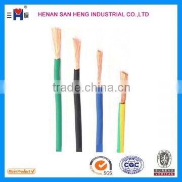 300/300v 450/750v waterproof PVC insulated multi stranded copper electrical wires                        
                                                                                Supplier's Choice