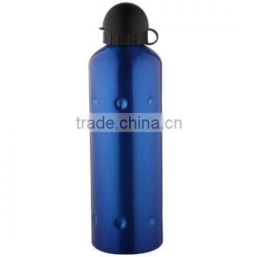 Unique 1 liter aluminum sports water bottle wholesale with pits