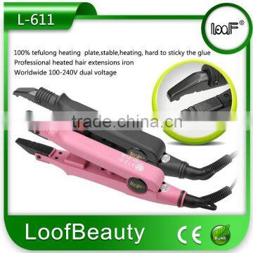 fusion hair connector,loof hair extension iron fom factory directly